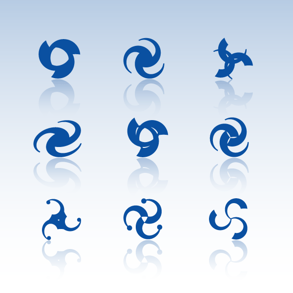 logo starter - swirly