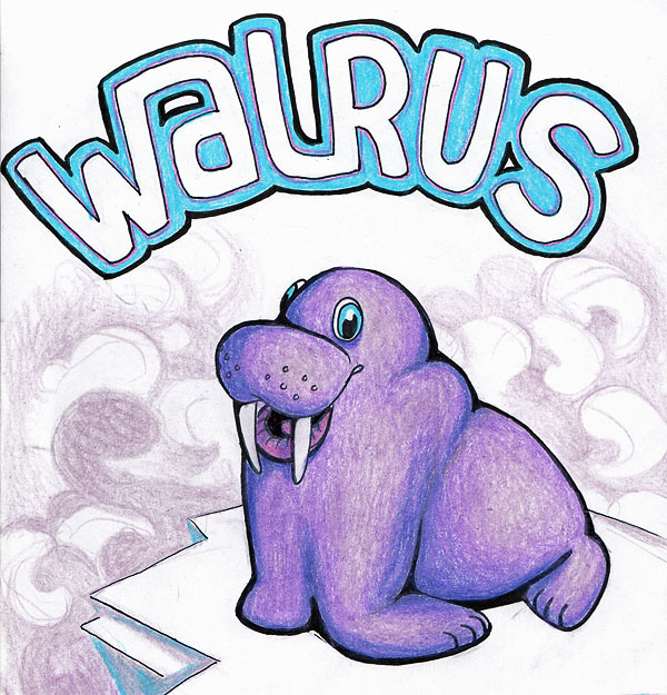 cute walrus